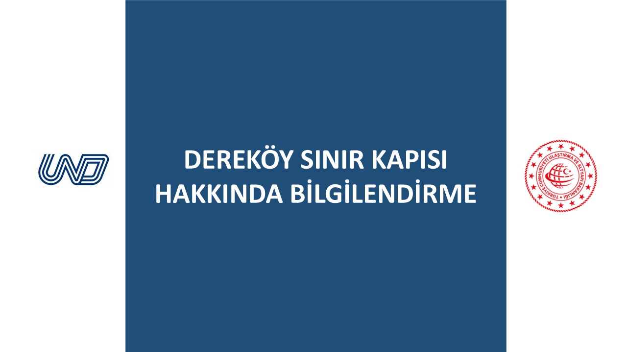 DEREKÖY SINIR KAPISI HAKKINDA