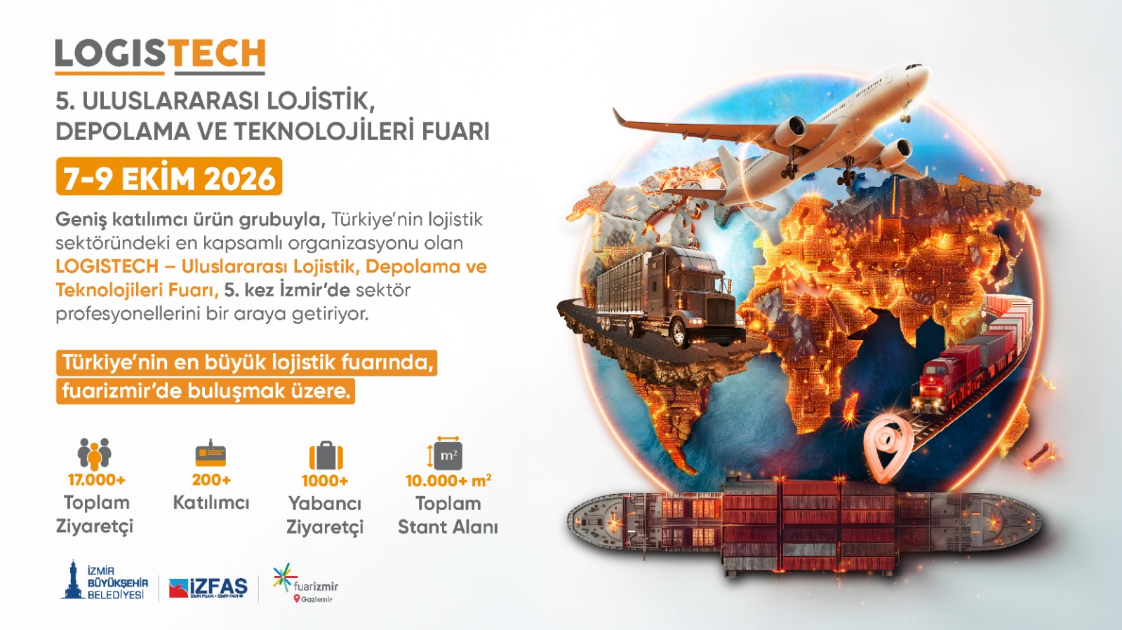 LOGISTECH 2026 İZMİR’DE SEKTÖRÜ BULUŞTURACAK